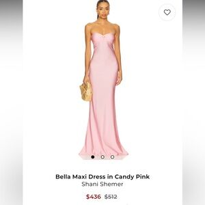 Shani Shemer Bella Maxi Dress in Pink